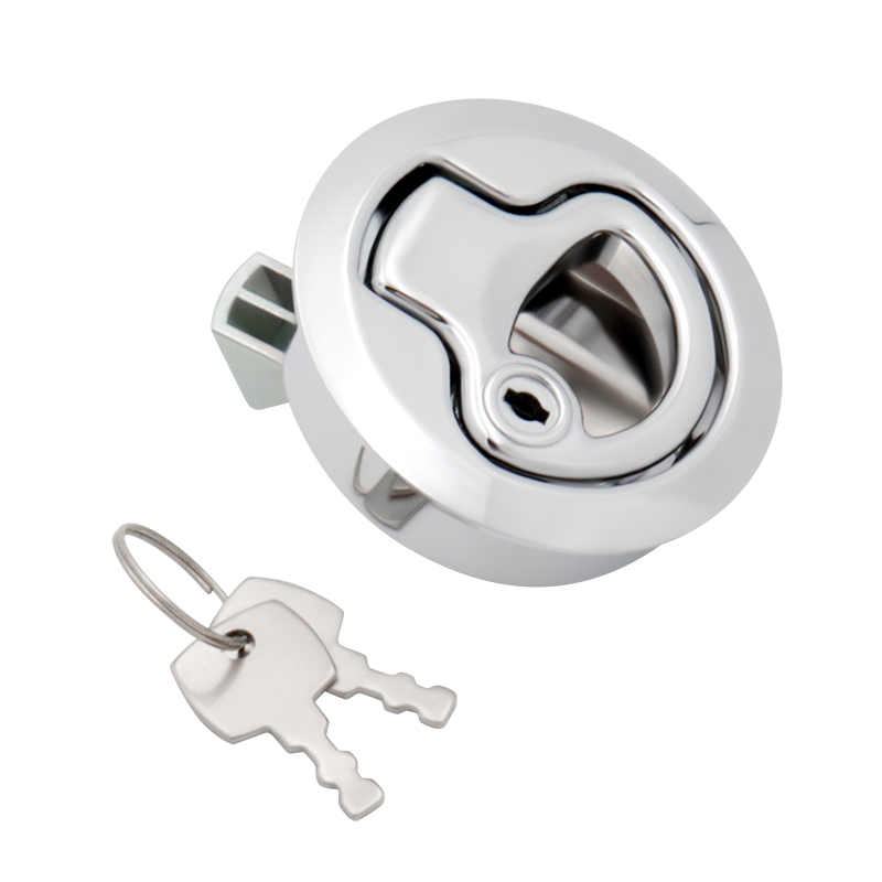 2990-2 地板锁（带锁芯）Floor lock(Withkey/ Without key